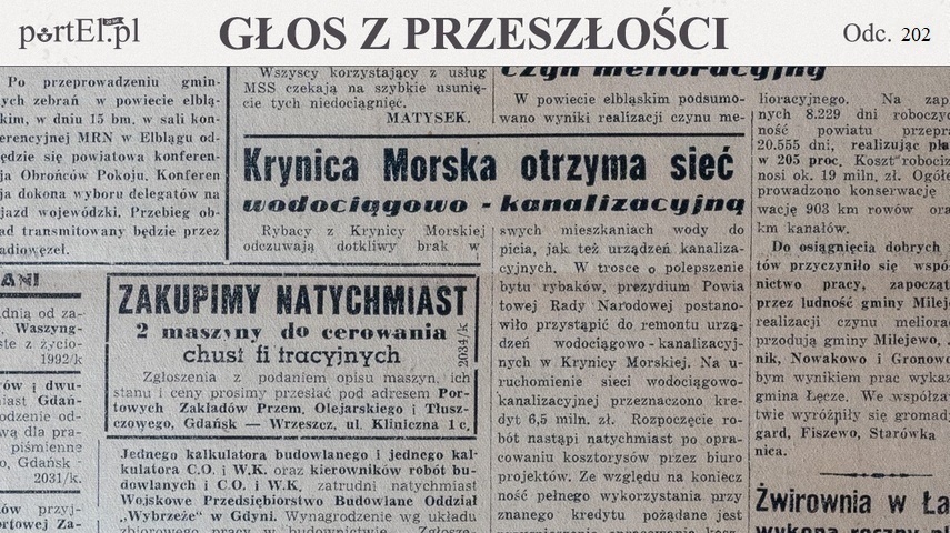 Elbląg, Głos Wybrzeża nr 242, 1950 r. Elbląg, Głos Wybrzeża nr 242, 1950 r.