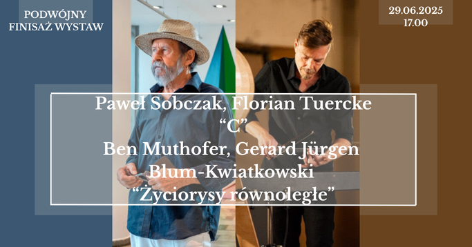 Elbląg, Podwójny finisaż wystaw „C” i „Życiorysy równoległe” Elbląg, Podwójny finisaż wystaw „C” i „Życiorysy równoległe”