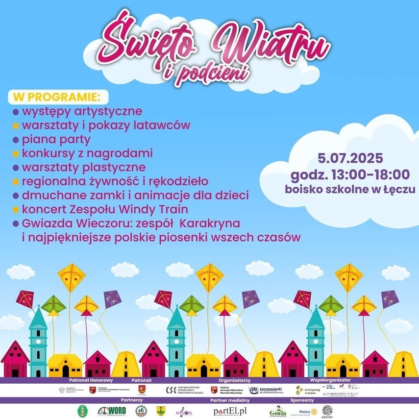 Elbląg, Święto Wiatru i Podcieni w Łęczu Elbląg, Święto Wiatru i Podcieni w Łęczu