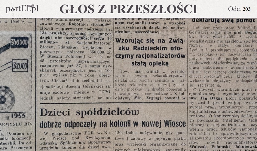 Elbląg, "Na przeszkodzie stoi brak mebli" (Głos z przeszłości, odc. 203) Elbląg, "Na przeszkodzie stoi brak mebli" (Głos z przeszłości, odc. 203)