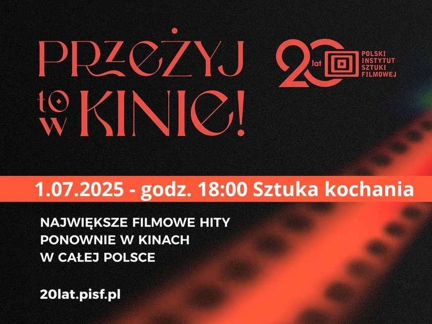 Elbląg, "Sztuka kochania" w Kinie Światowid z okazji 20-lecia PISF Elbląg, "Sztuka kochania" w Kinie Światowid z okazji 20-lecia PISF