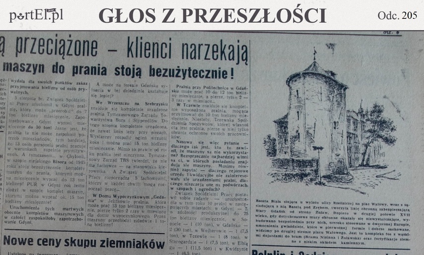 Elbląg, Głos Wybrzeża nr 246, 1950 r. Elbląg, Głos Wybrzeża nr 246, 1950 r.