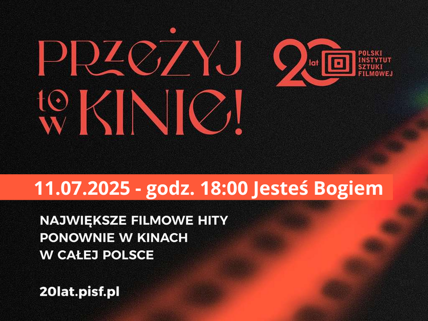 Elbląg, "Jesteś Bogiem" w Kinie Światowid z okazji 20-lecia PISFu