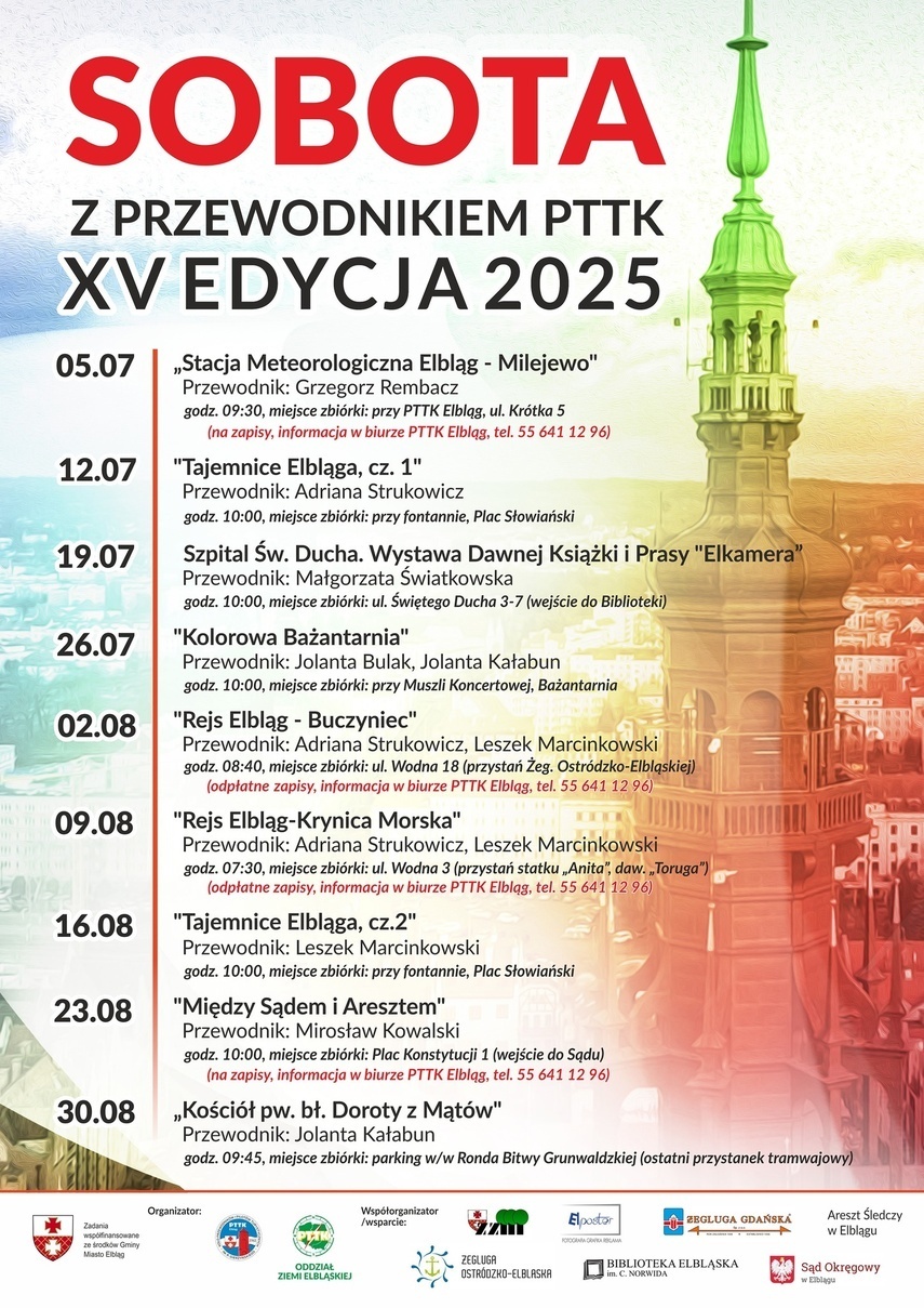 Elbląg, Tajemnice Elbląga z przewodnikiem PTTK