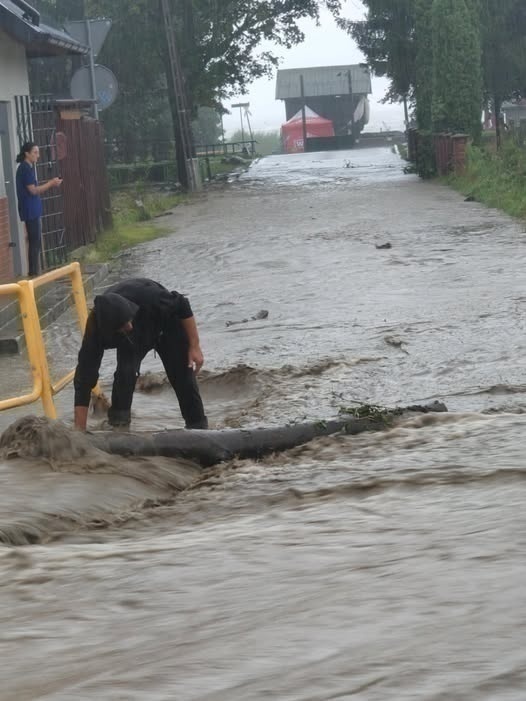 Elbląg, Tolkmicko i Suchacz zalane Elbląg, Tolkmicko i Suchacz zalane