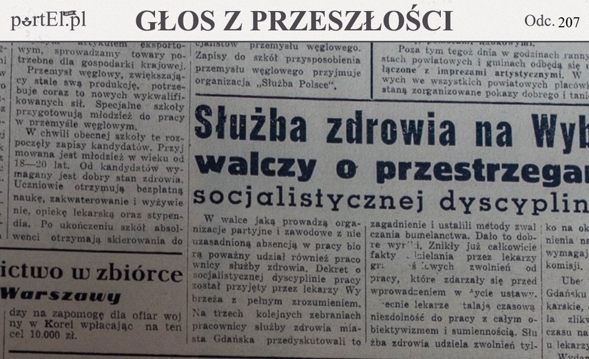 Elbląg, „Kolarze w służbie pokoju” (Głos z przeszłości, odc. 207) Elbląg, „Kolarze w służbie pokoju” (Głos z przeszłości, odc. 207)