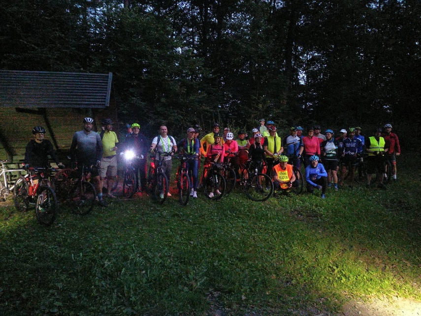Elbląg, Rowerami nocą do Kadyn Elbląg, Rowerami nocą do Kadyn