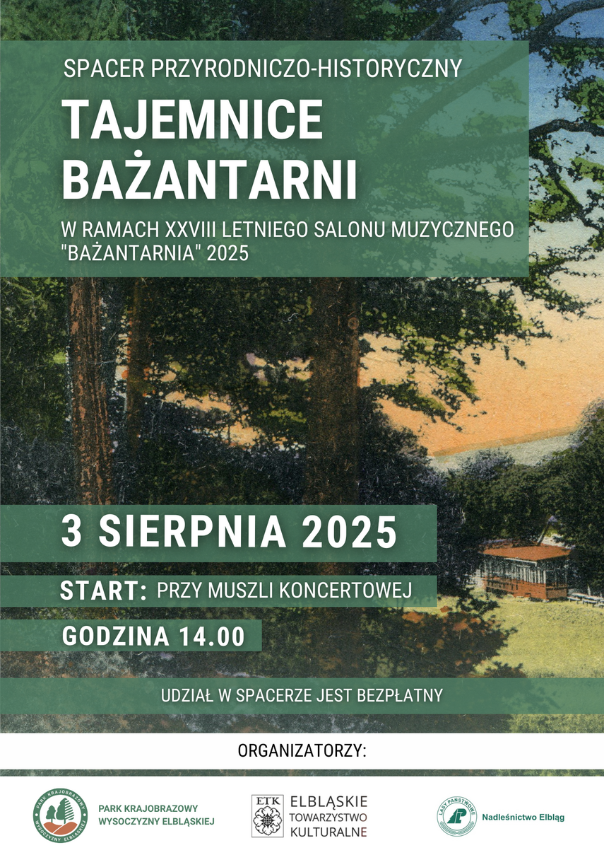 Elbląg, Spacer „Tajemnice Bażantarni” Elbląg, Spacer „Tajemnice Bażantarni”