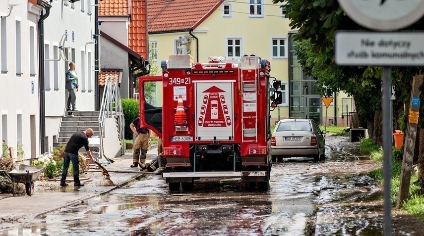 Elbląg, Wielkie sprzątanie po wielkiej wodzie