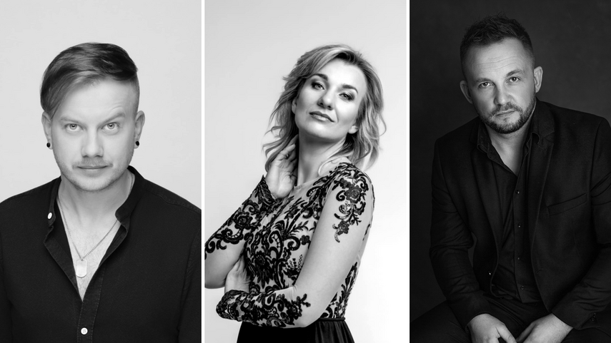 Elbląg, Od lewej: Mikołaj Ostrowski, Magdalena Poronin, Przemysław Radziszewski