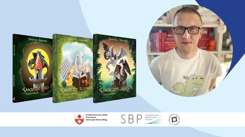 Elbląg, Poezja dziecięca na wesoło, czyli spotkanie z Pawłem Gołuchem Elbląg, Poezja dziecięca na wesoło, czyli spotkanie z Pawłem Gołuchem