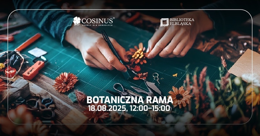 Elbląg, Botaniczna rama w Bibliotece Elbląskiej Elbląg, Botaniczna rama w Bibliotece Elbląskiej