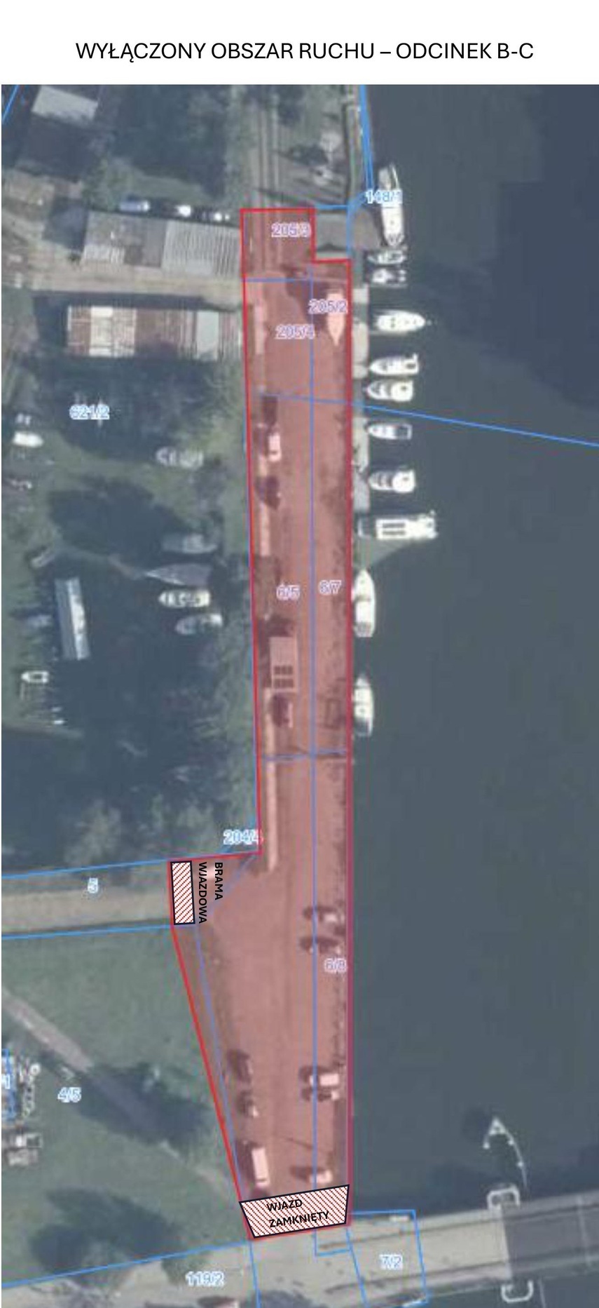 Elbląg, Uwaga, część nabrzeża wyłączona z ruchu! Elbląg, Uwaga, część nabrzeża wyłączona z ruchu!