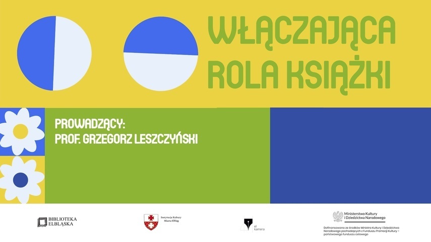 Elbląg, Włączająca rola książki. Warsztaty z prof. Grzegorzem Leszczyńskim Elbląg, Włączająca rola książki. Warsztaty z prof. Grzegorzem Leszczyńskim