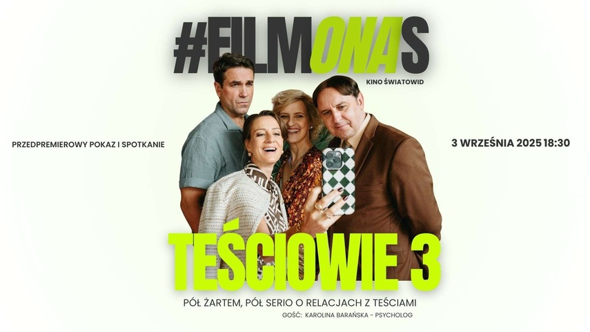 Elbląg, Kino Światowid zaprasza na nowy cykl! #filmONAs
