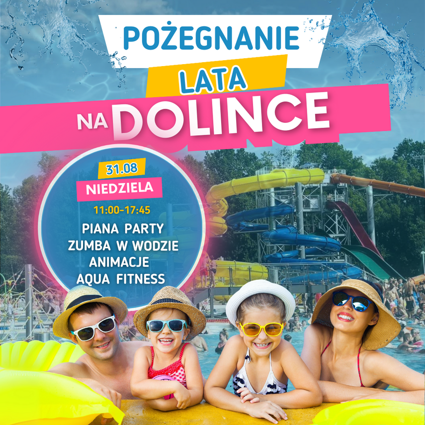 Elbląg, Pożegnanie lata w Parku Wodnym Dolinka Elbląg, Pożegnanie lata w Parku Wodnym Dolinka
