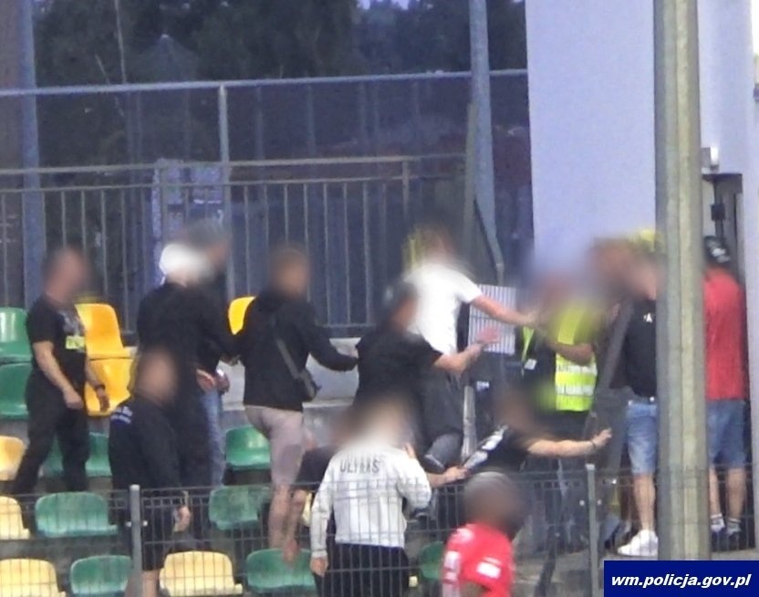 Elbląg, Pseudokibice znów dali znać o sobie Elbląg, Pseudokibice znów dali znać o sobie