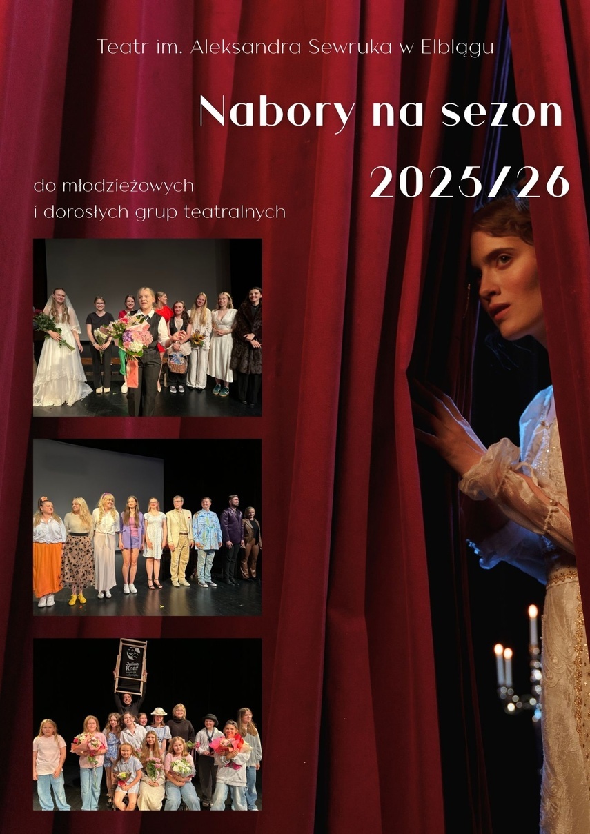 Elbląg, Rusza nabór do grup teatralnych Elbląg, Rusza nabór do grup teatralnych