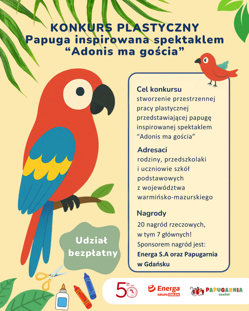Elbląg, Teatr ogłasza rodzinny konkurs