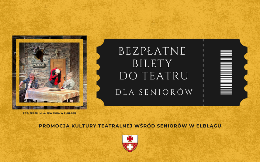 Elbląg, Bezpłatne bilety do teatru