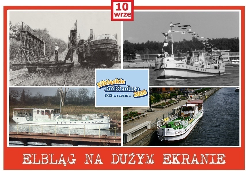 Elbląg, Historia statku „Jantar” na dużym ekranie