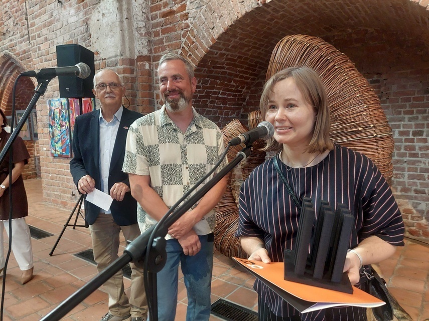 Elbląg, Martyna Czop odbiera nagrodę Rady Programowej, Elbląg, Martyna Czop odbiera nagrodę Rady Programowej,