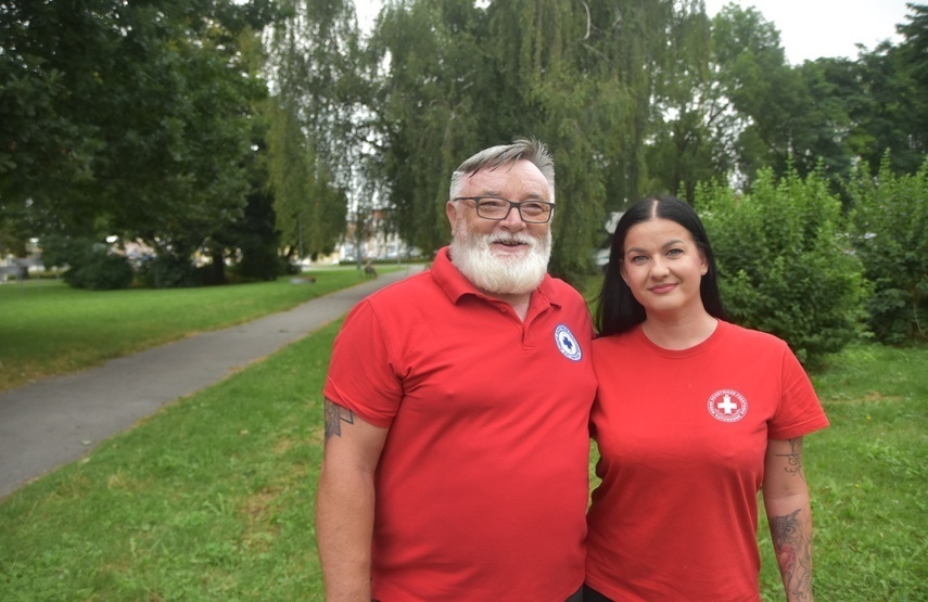 Elbląg, Piotr Zieliński i Kamila Połomka Elbląg, Piotr Zieliński i Kamila Połomka