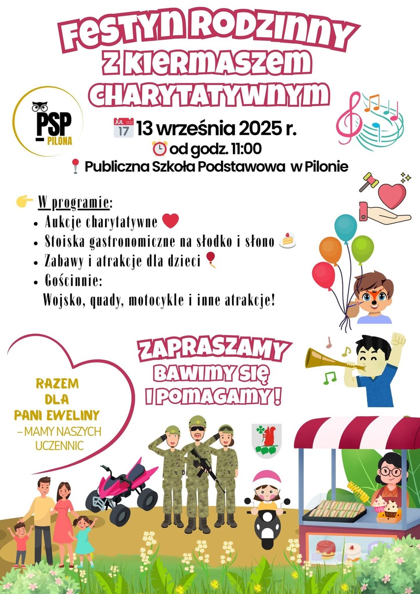 Elbląg, Festyn dla chorej pani Eweliny