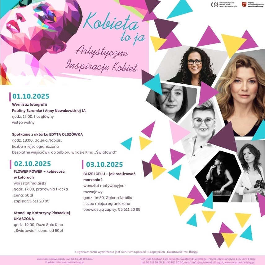 Elbląg, Kobieta to ja — trzy dni dla kreatywnych kobiet Elbląg, Kobieta to ja — trzy dni dla kreatywnych kobiet