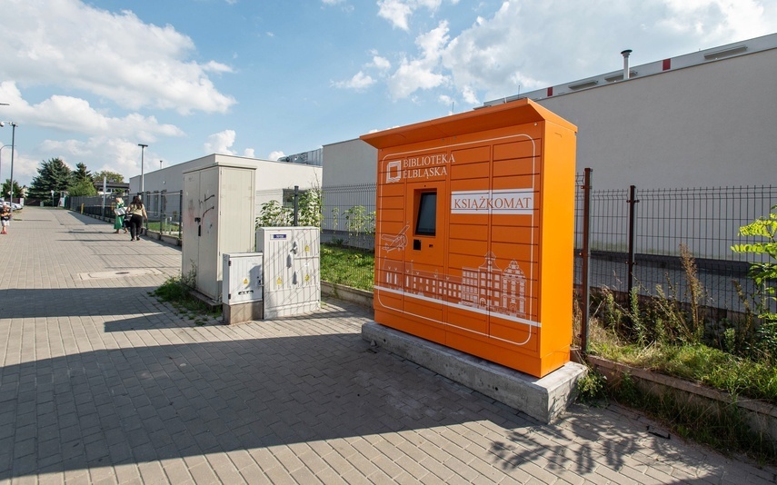 Elbląg, Zatorze już z książkomatem