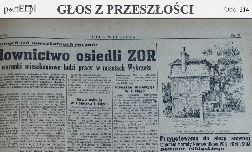 Elbląg, „6360 roboczogodzin” (Głos z przeszłości, odc. 214)
