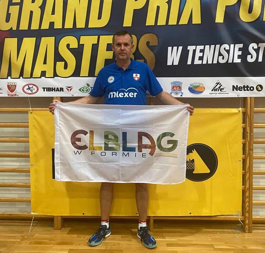 Elbląg, Ryszard Grzelak z brązowym medalem Elbląg, Ryszard Grzelak z brązowym medalem