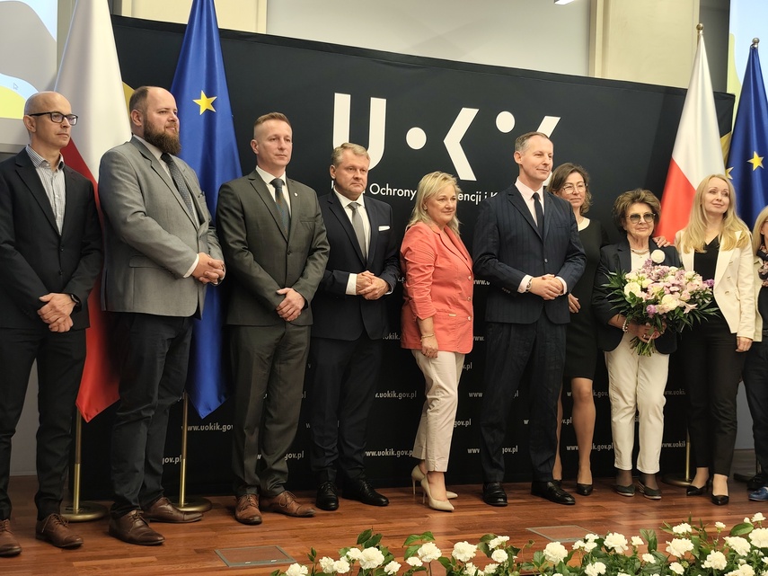 Elbląg, Trzeci od lewej Paweł Rodziewicz,