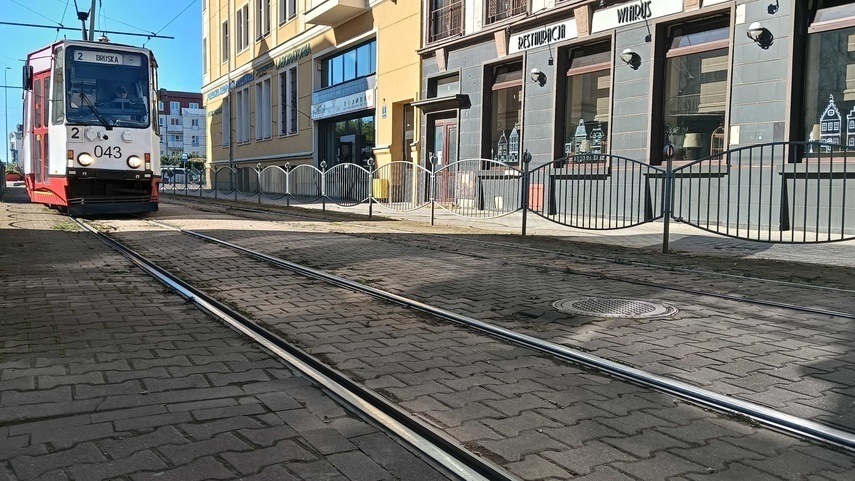 Elbląg, Kolejne torowisko do remontu