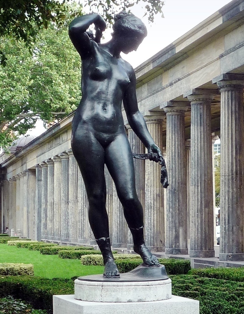 Elbląg, Oryginał posągu Diany w Berlinie.