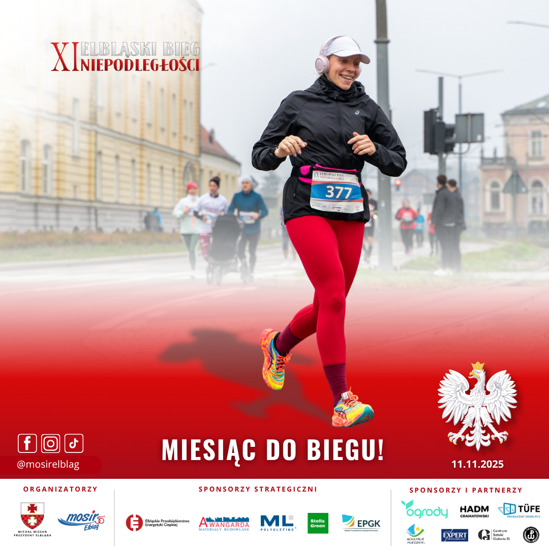 Elbląg, graf. MOSiR Elbląg, graf. MOSiR