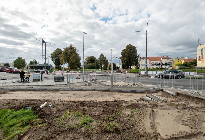 Elbląg, Trwają prace na Dąbka-Piłsudskiego. Kiedy koniec? Elbląg, Trwają prace na Dąbka-Piłsudskiego. Kiedy koniec?