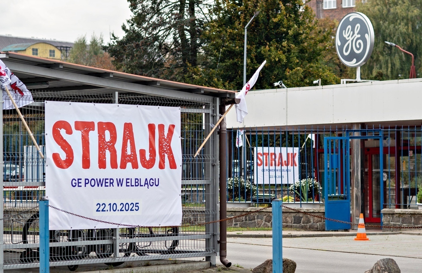 Elbląg, Kolejna akcja strajkowa w GE