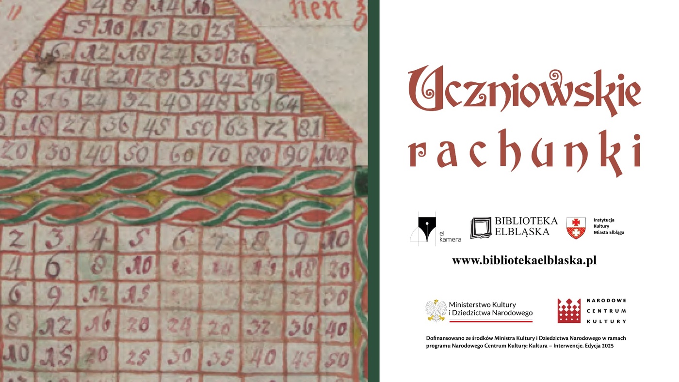 Elbląg, Uczniowskie rachunki z Biblioteką Elbląską Elbląg, Uczniowskie rachunki z Biblioteką Elbląską