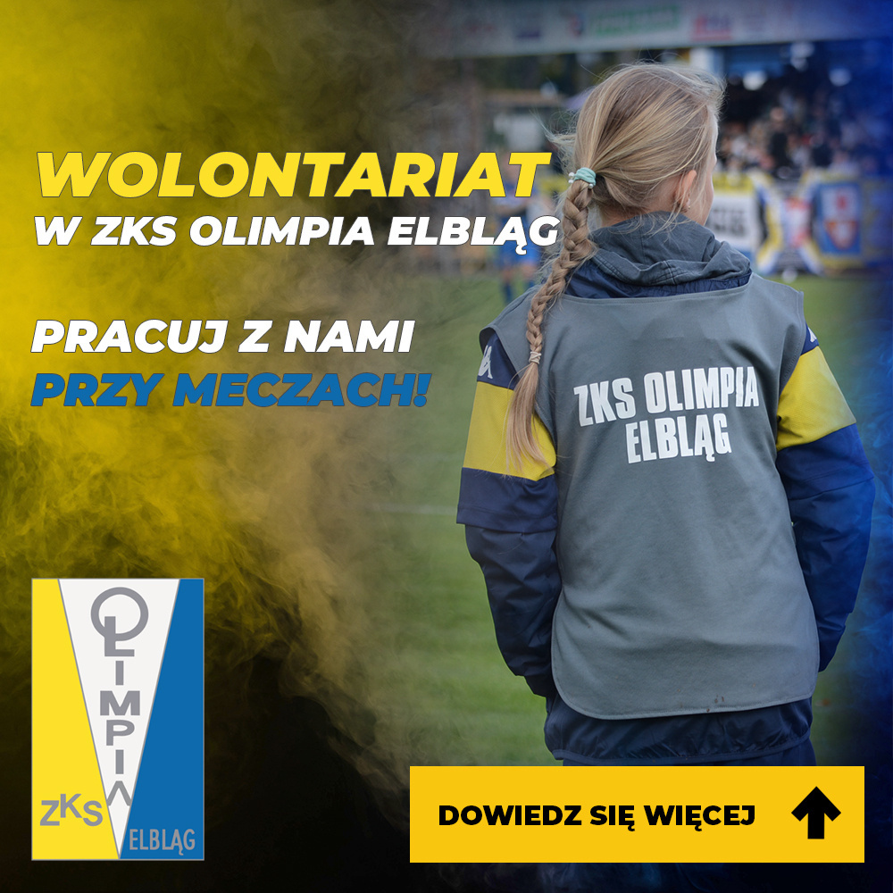 Elbląg, Wolontariat w ZKS Olimpia Elbląg Elbląg, Wolontariat w ZKS Olimpia Elbląg