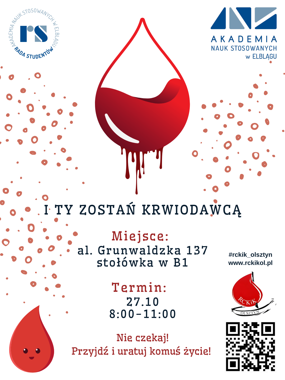 Elbląg, Oddaj krew Elbląg, Oddaj krew
