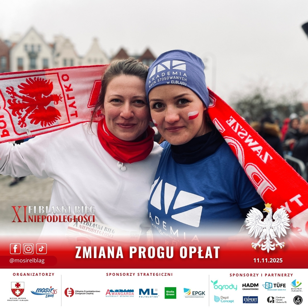 Elbląg, Ostatnie godziny niższej opłaty startowej Elbląg, Ostatnie godziny niższej opłaty startowej