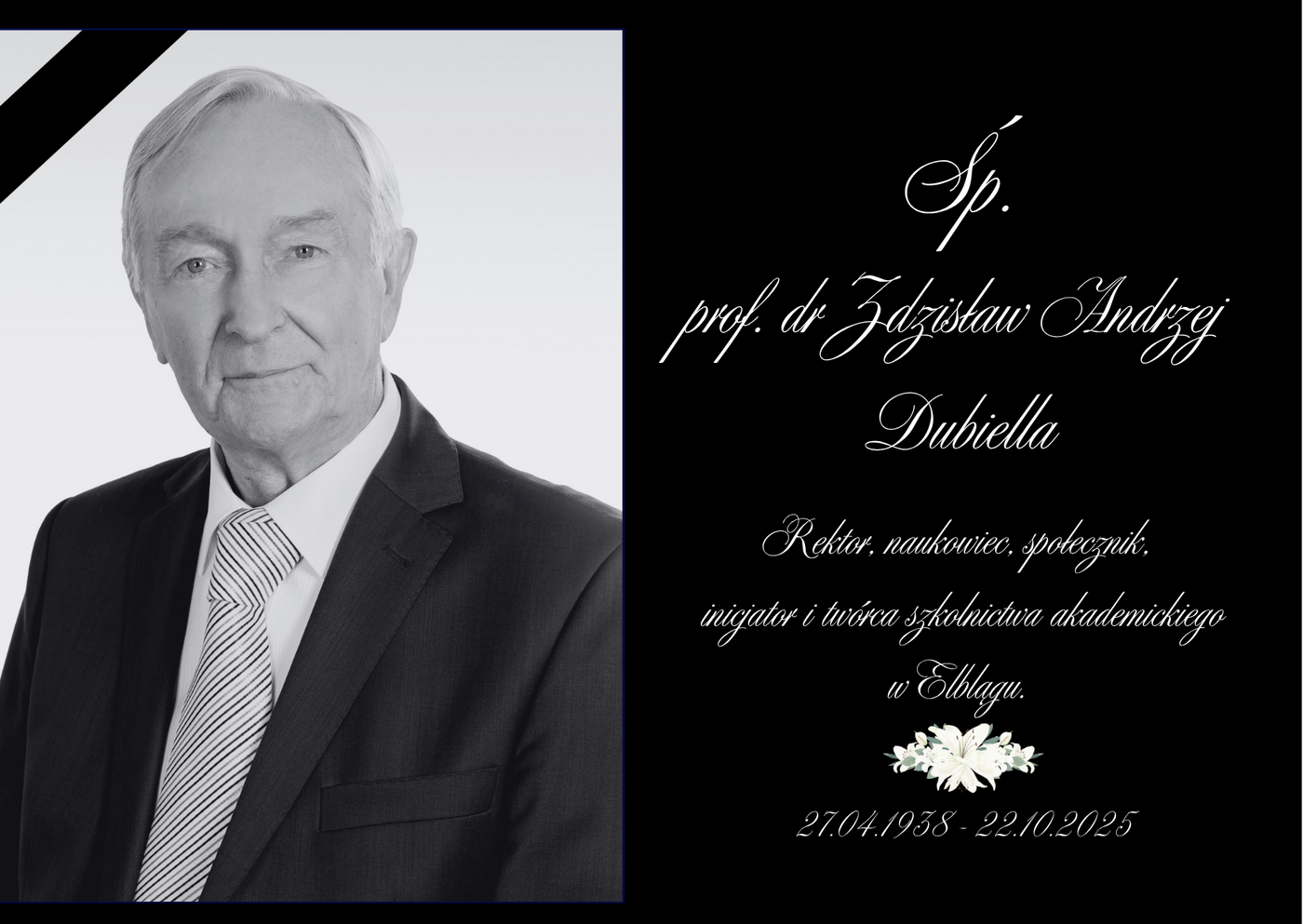 Ostatnie pożegnanie Zdzisława Dubielli Ostatnie pożegnanie Zdzisława Dubielli