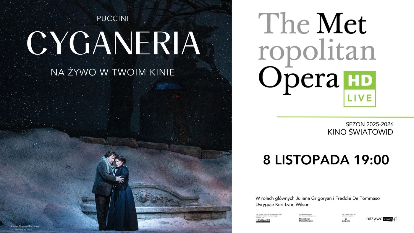 Elbląg, "Cyganeria" w Metropolitan Opera