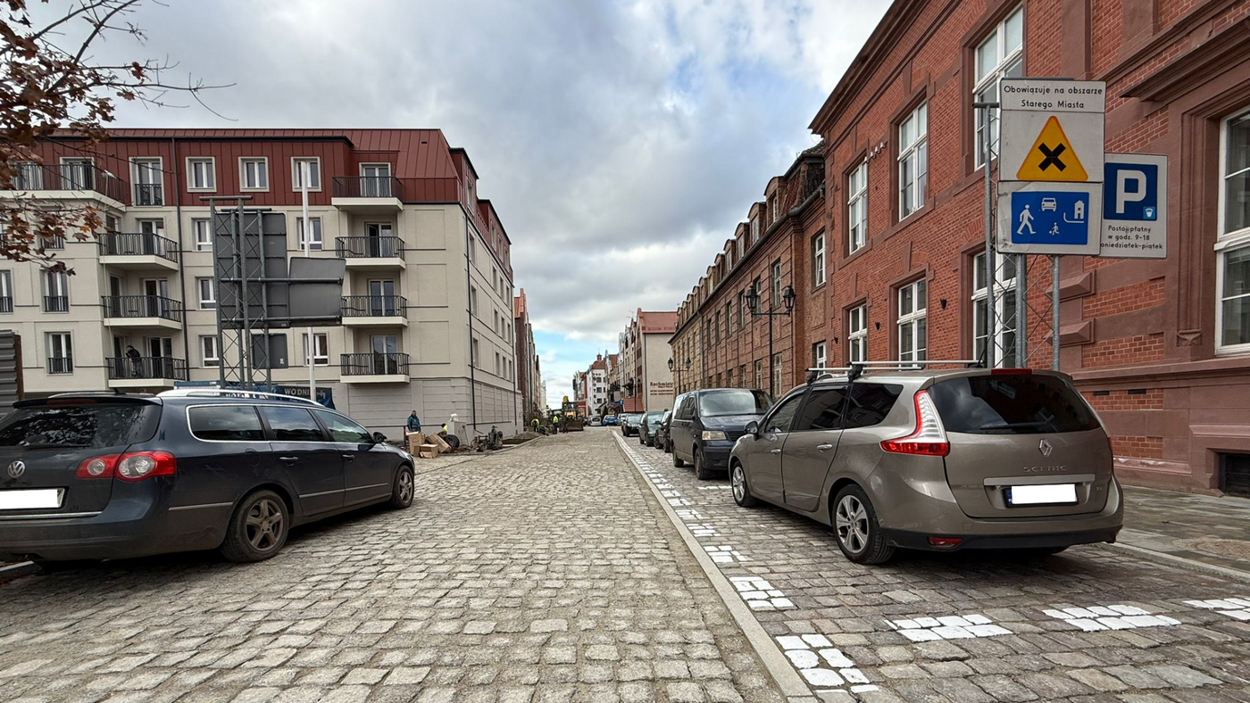 Elbląg, Wieżowa już przejezdna Elbląg, Wieżowa już przejezdna