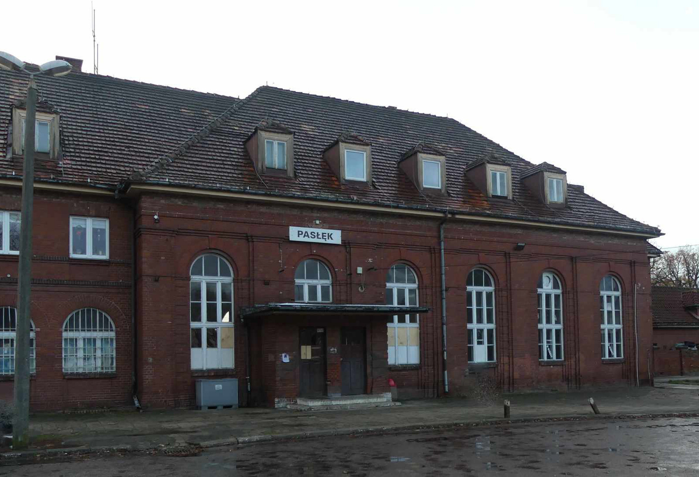 Elbląg, Dworzec kolejowy w Pasłęku, Elbląg, Dworzec kolejowy w Pasłęku,