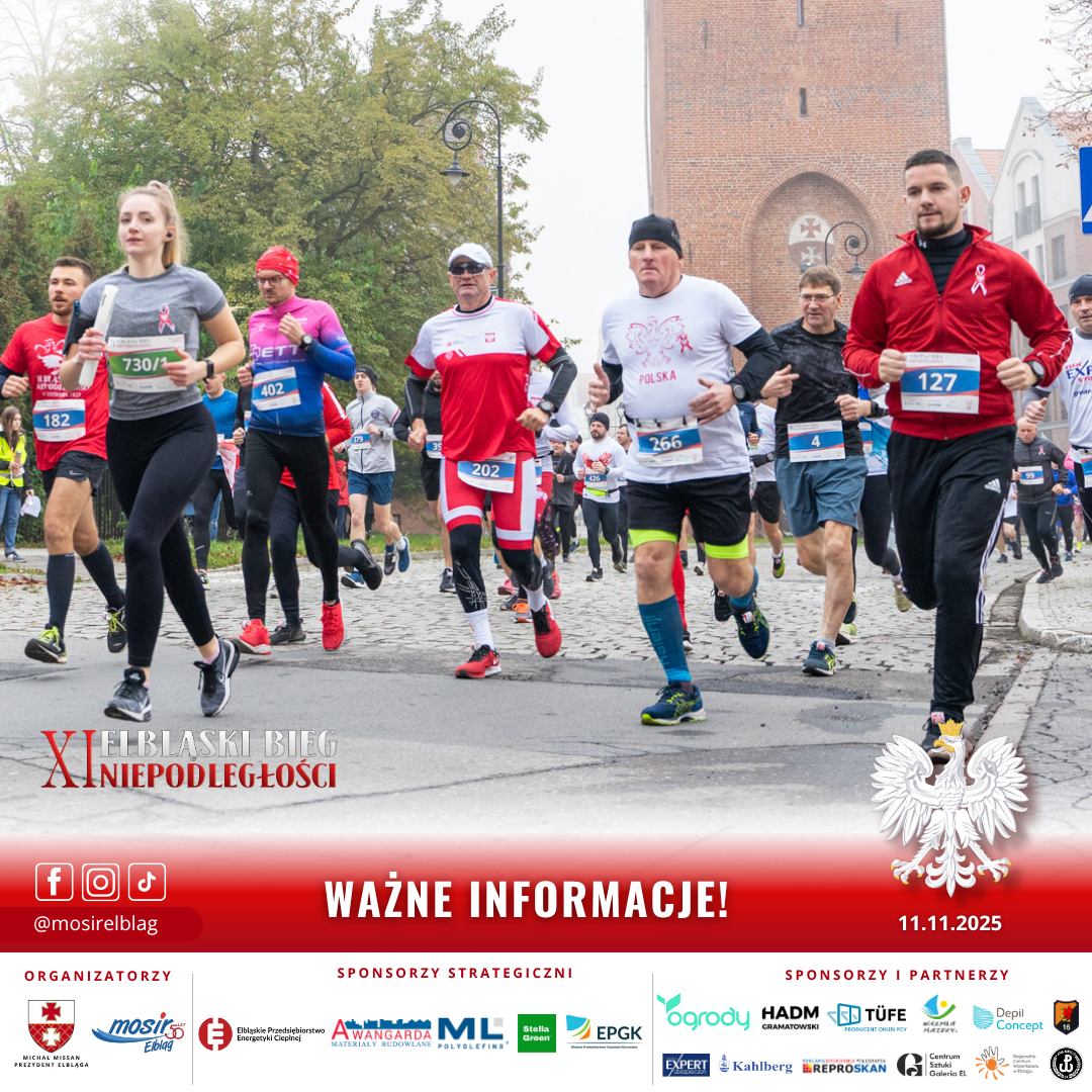 Elbląg, To warto wiedzieć przed Biegiem Niepodległości Elbląg, To warto wiedzieć przed Biegiem Niepodległości