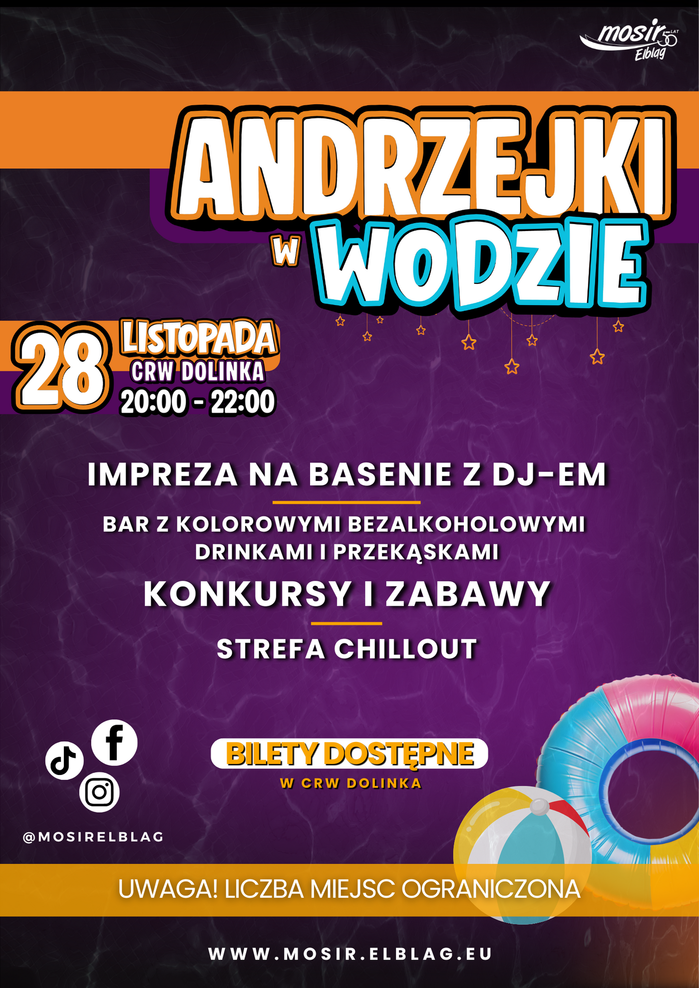 Elbląg, Andrzejkowa noc w CRW Dolinka Elbląg, Andrzejkowa noc w CRW Dolinka