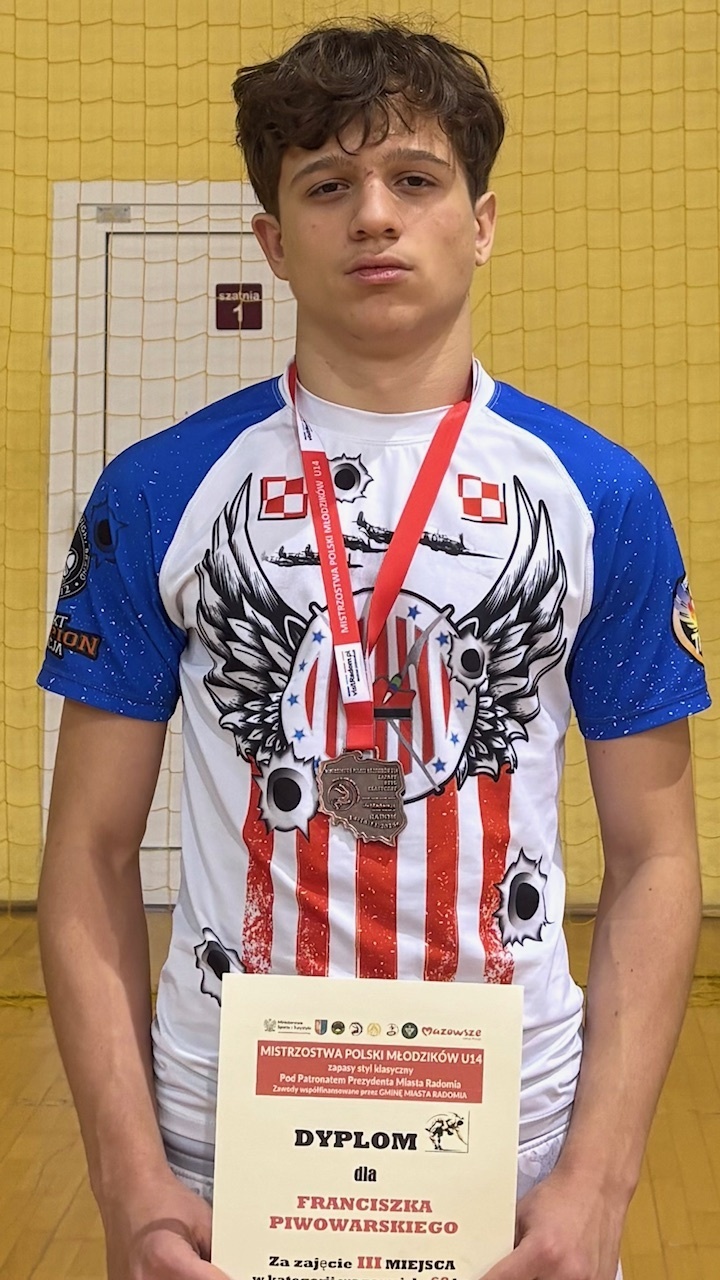 Elbląg, Elblążanin medalistą Polski w zapasach! Elbląg, Elblążanin medalistą Polski w zapasach!