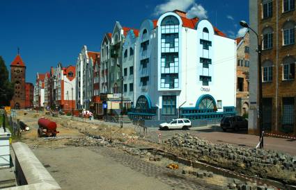 Elbląg, Trwa modernizacja elbląskiej starówki